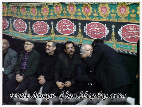 عکس یادگاری آقای عبدالحسین خرمایی و محمود موجی